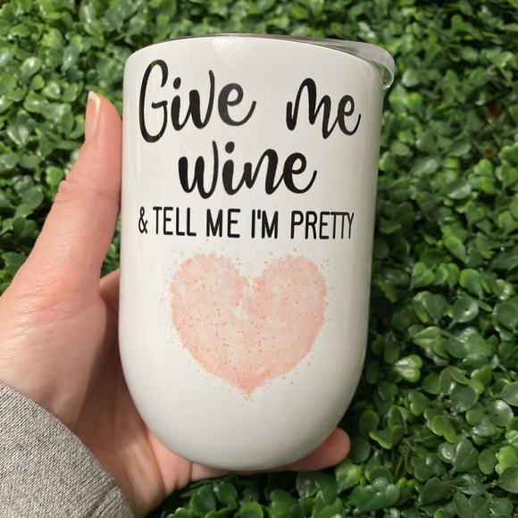 Wine Heart Insulated Tumbler - Picture 3 of 4